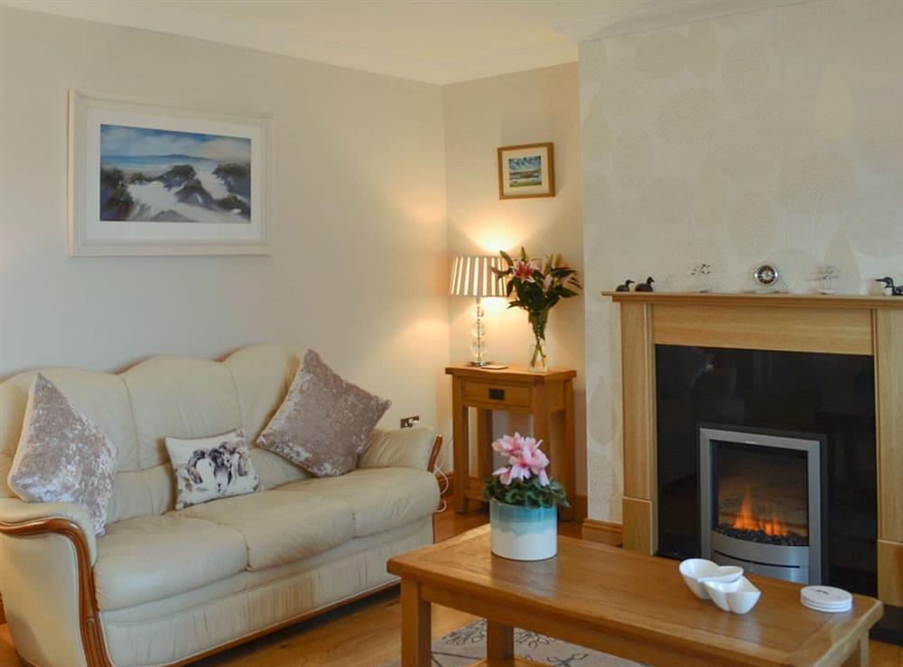 Living room at Bayshiel in Stranraer, Wigtownshire