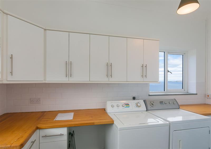 This is the kitchen at Bayside, Carbis Bay