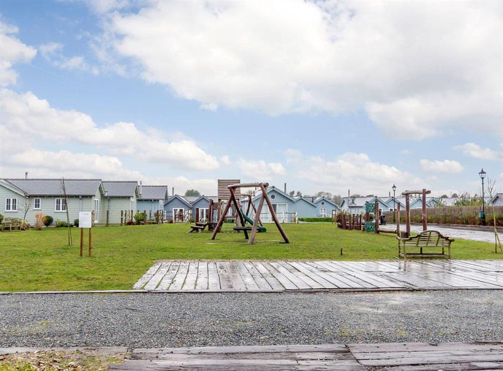 Children’s play area at Bayside in Filey, North Yorkshire