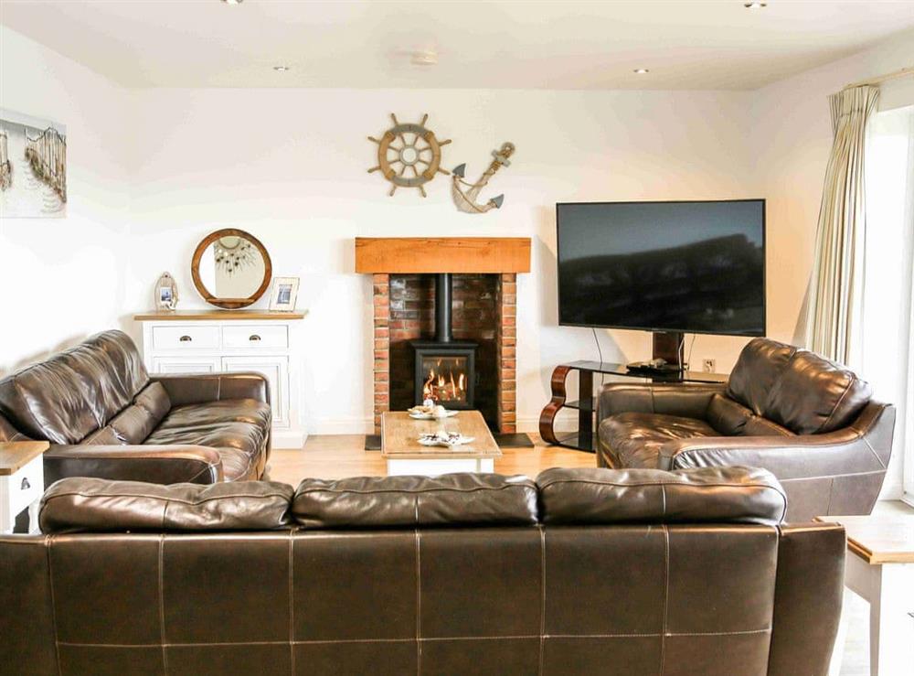 Living room at Bayside in Filey, North Yorkshire