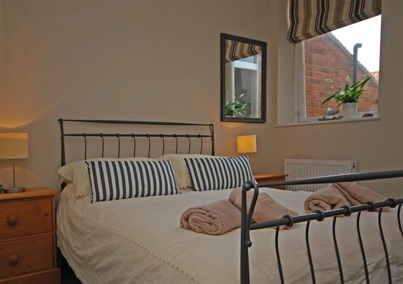 One of the bedrooms at Baysyde, Alnmouth