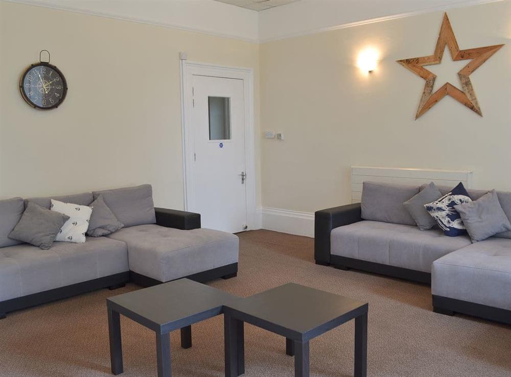 Cosy and inviting living room at Baytree House in Torquay, Devon