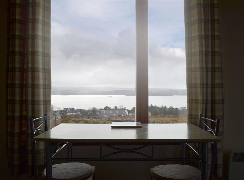 Dining Area at Bayview in Gairloch, Ross-Shire