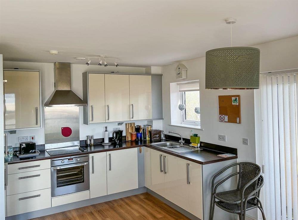 Kitchen at Bayview in Llanelli, Dyfed