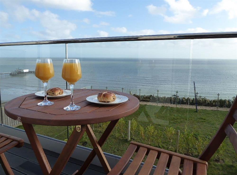 Balcony (photo 2) at Bayview, Royal Cliff in Sandown, Isle of Wight