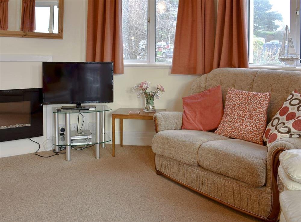 Comfortable living room at Bayview in Weymouth, Dorset