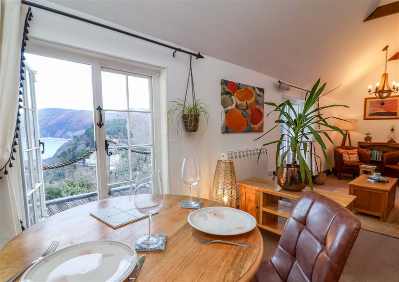 The dining room at Baywatch (St. Davids View), Lynton