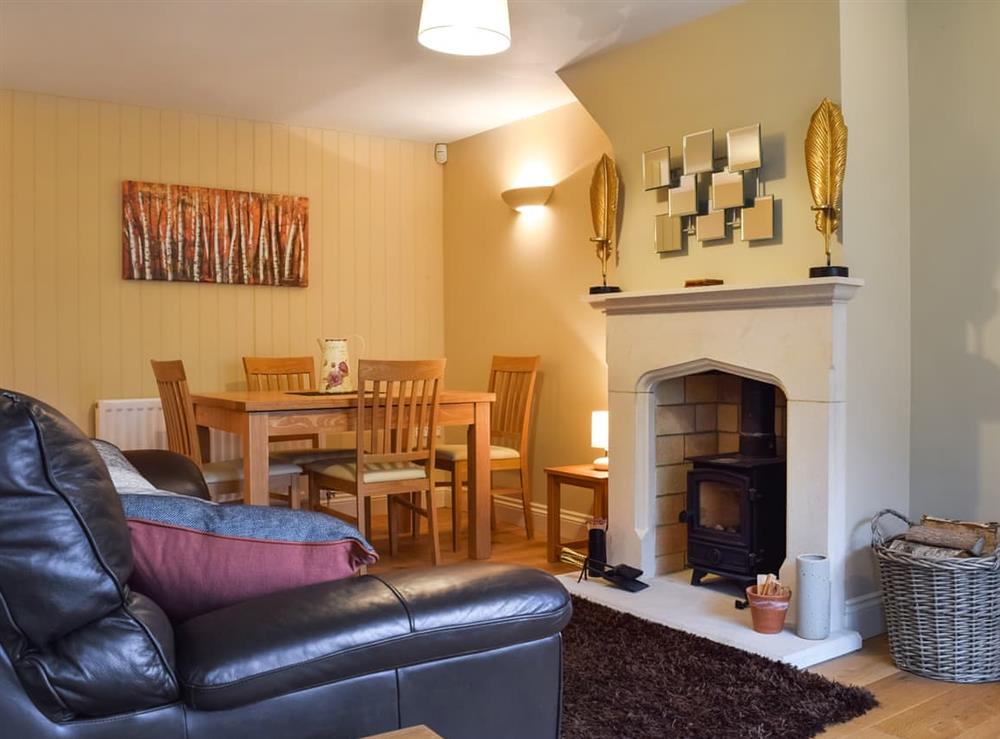 Living area at Bea Cottage in Bourton On The Water, Gloucestershire