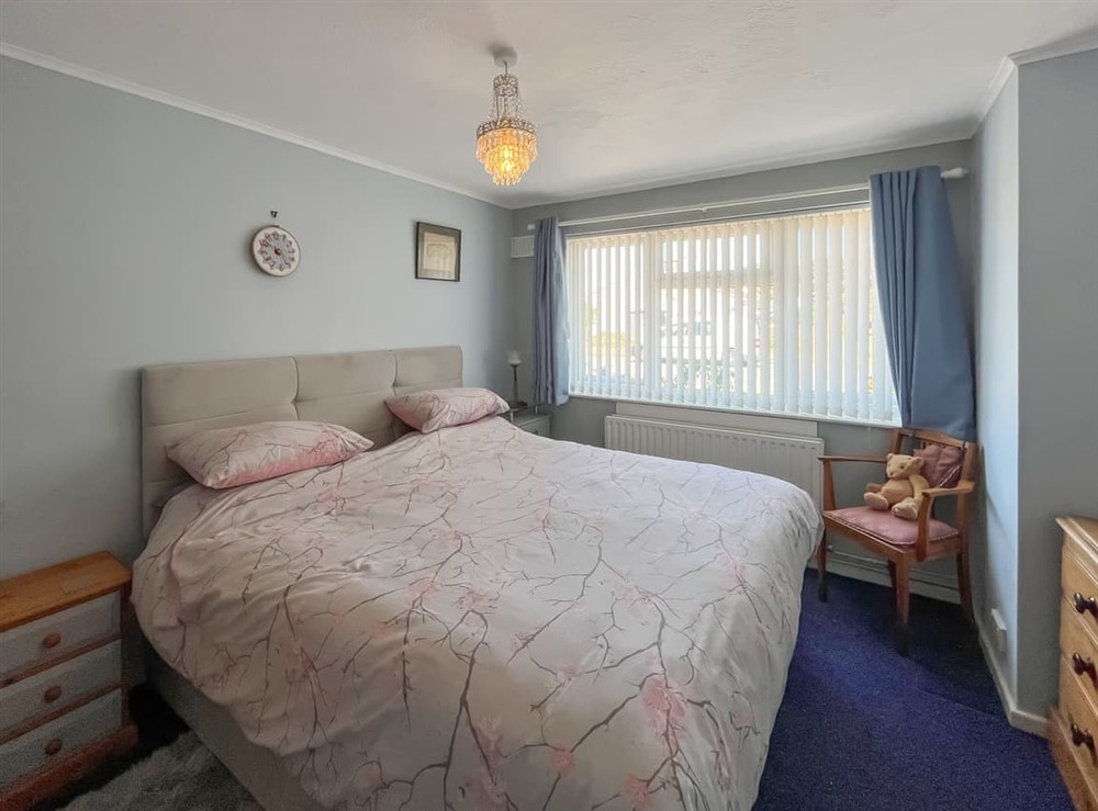 Double bedroom at Beach Bungalow in Bognor Regis, West Sussex