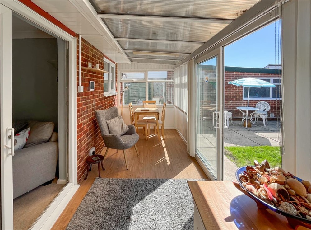 Sun room (photo 2) at Beach Bungalow in Bognor Regis, West Sussex