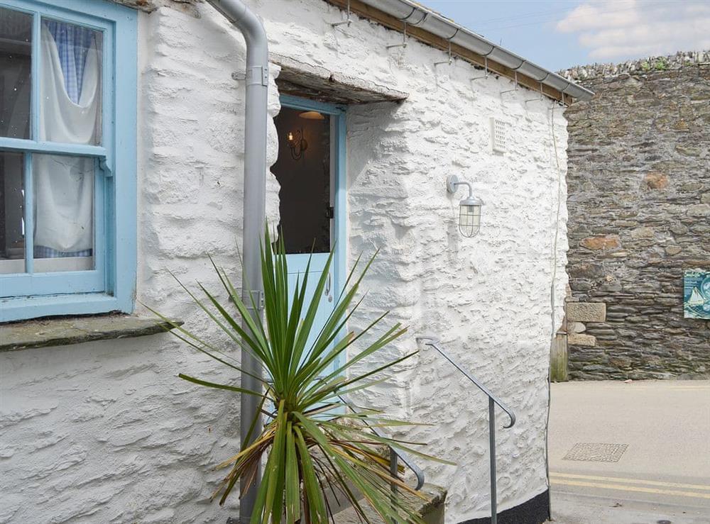 Discrete entrance tucked away in a side street (photo 2) at Beach Corner Cottage in Gorran Haven, near St Austell, Cornwall