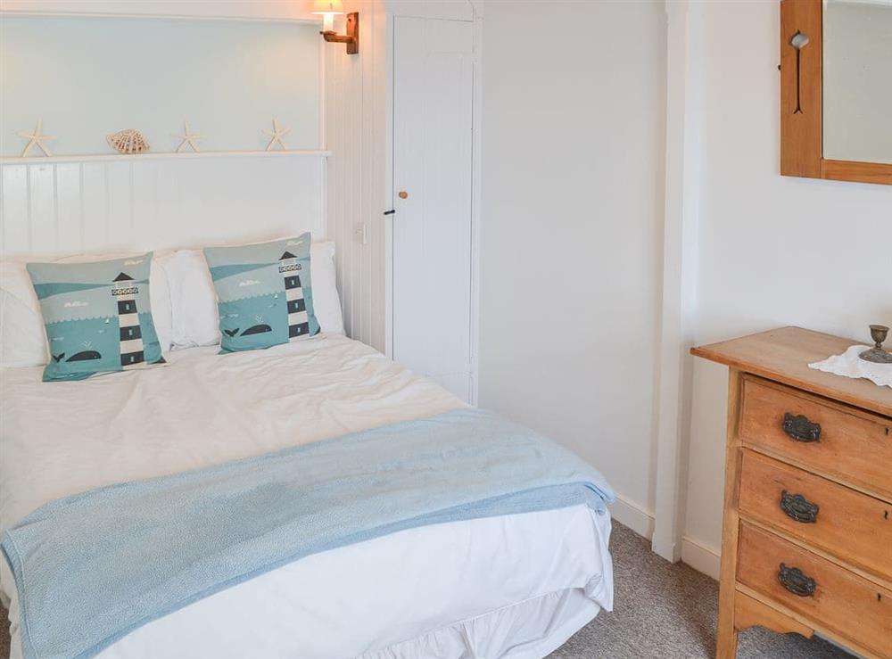 Warm and welcoming bedroom at Beach Corner Cottage in Gorran Haven, near St Austell, Cornwall