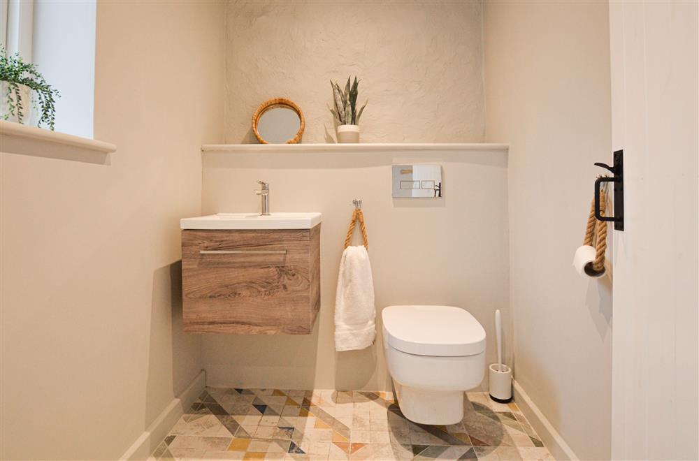 Beach Cottage:  Cloakroom at Beach Cottage and The Lobster Pot, St Agnes