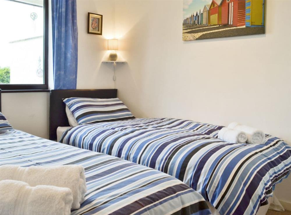 Twin bedroom at Beach Cottage in Benllech, Anglesey, Gwynedd