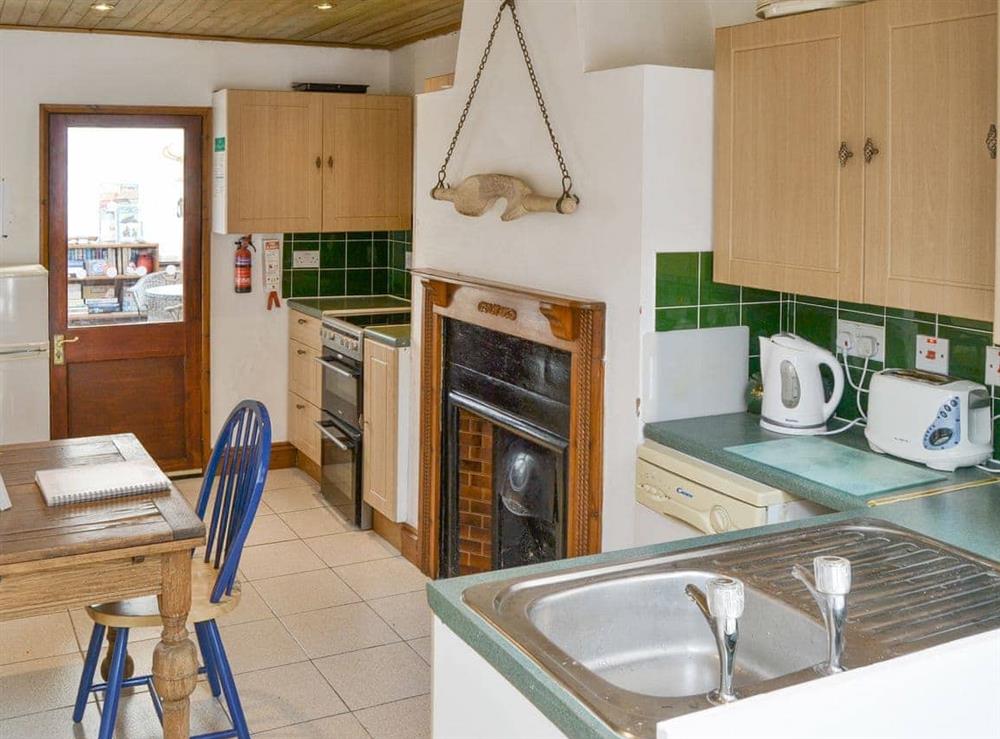 Charming kitchen at Beach Cottage in Winterton-on-Sea, Norfolk