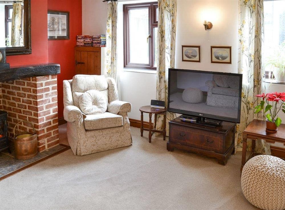 Welcoming living room at Beach Cottage in Winterton-on-Sea, Norfolk