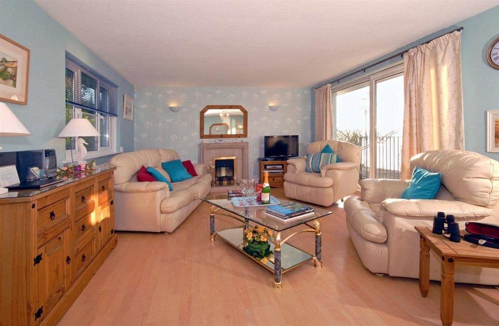 Relax in the living area at Beach Croft in Pembroke Dock, Pembrokeshire, Dyfed