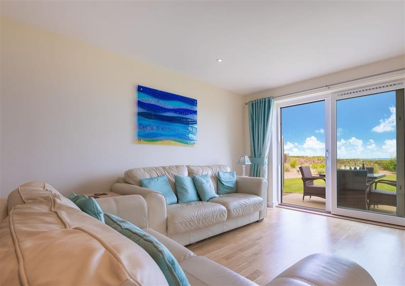 The living area at Beach Haven, Carbis Bay