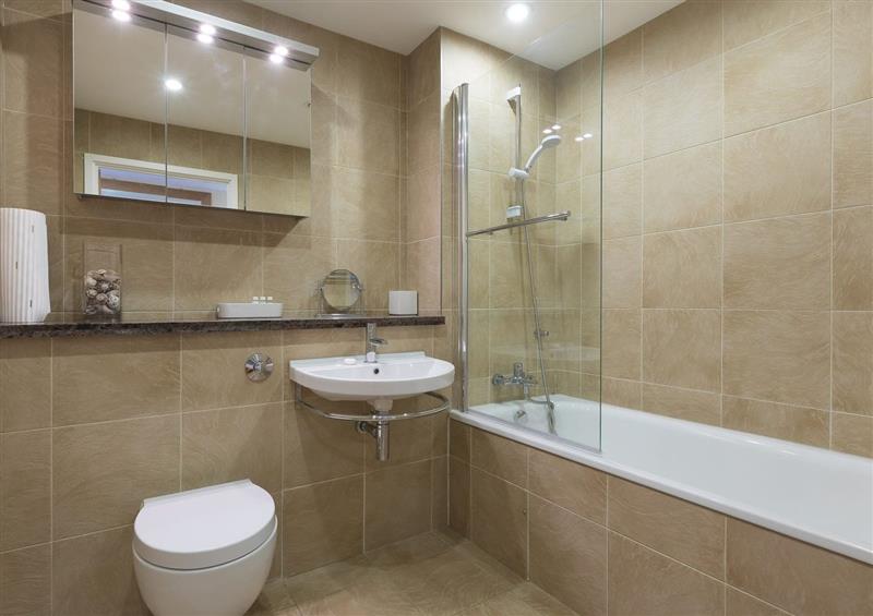 This is the bathroom at Beach Haven, Carbis Bay