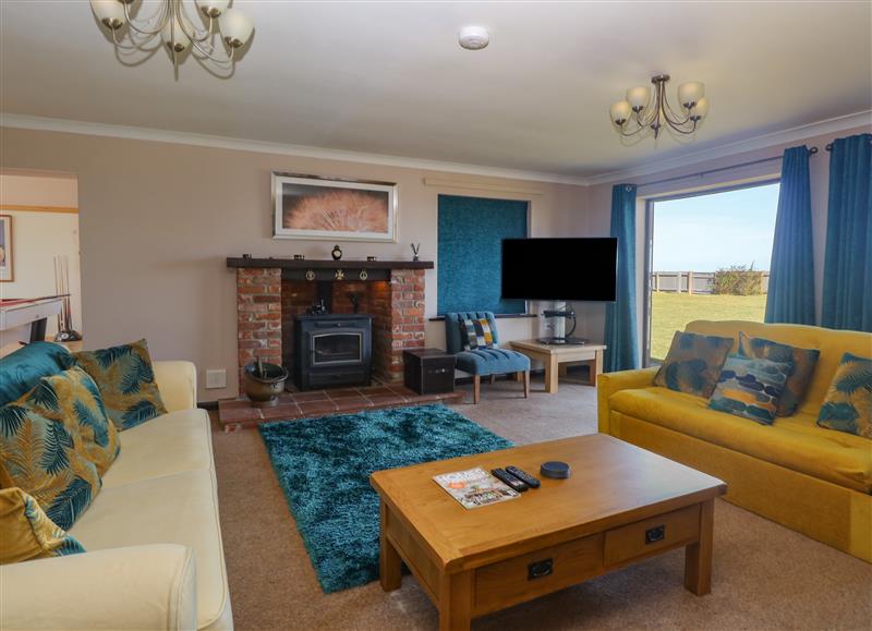 This is the living room at Beach Haven, Happisburgh