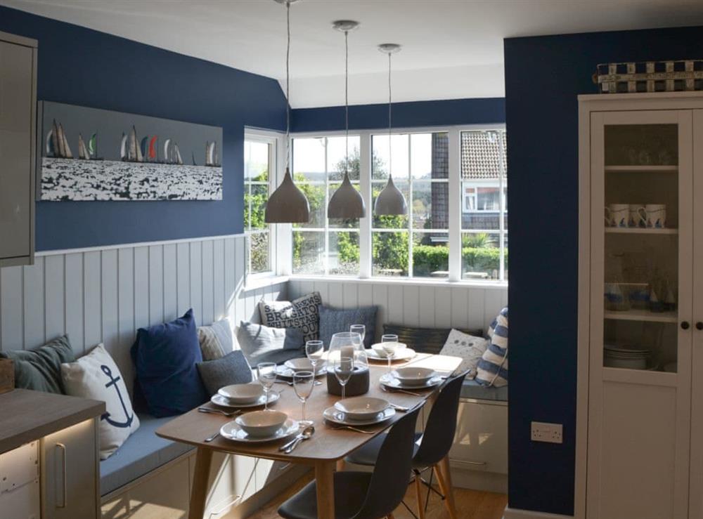 Dining area at Beach Haven in Sheringham, Norfolk