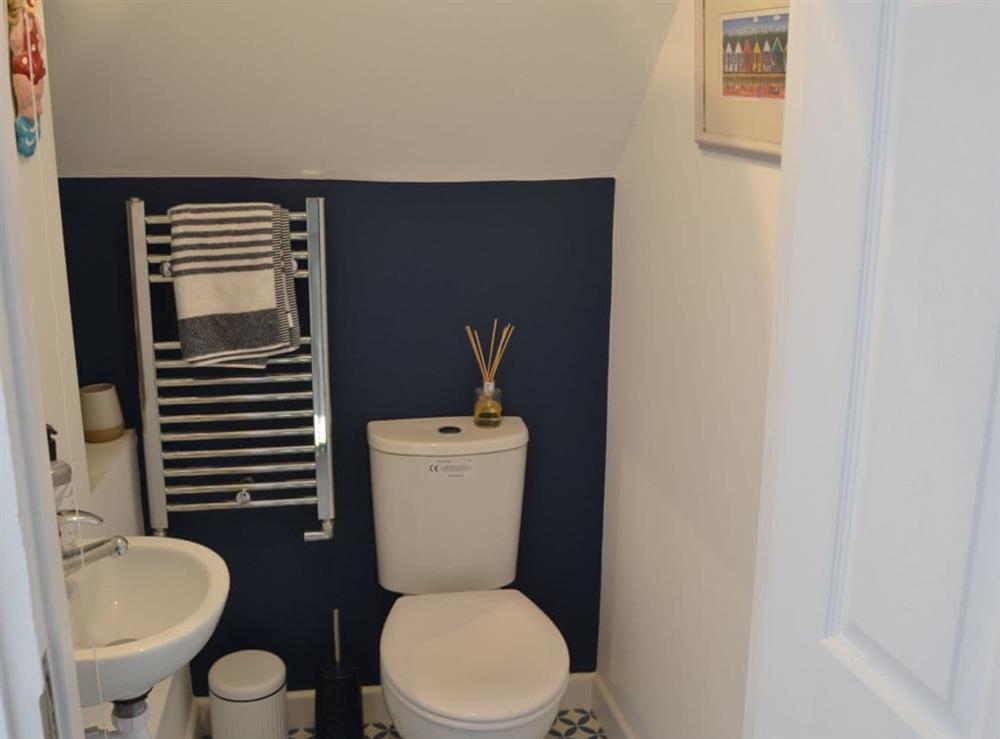 Toilet at Beach Haven in Sheringham, Norfolk