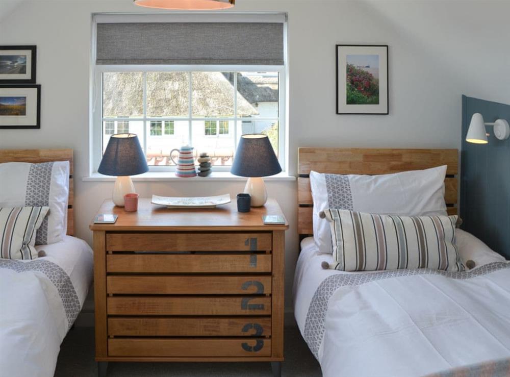 Twin bedroom at Beach Haven in Sheringham, Norfolk