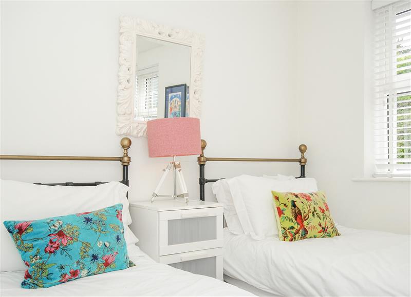 One of the bedrooms at Beach Haven, St Ives