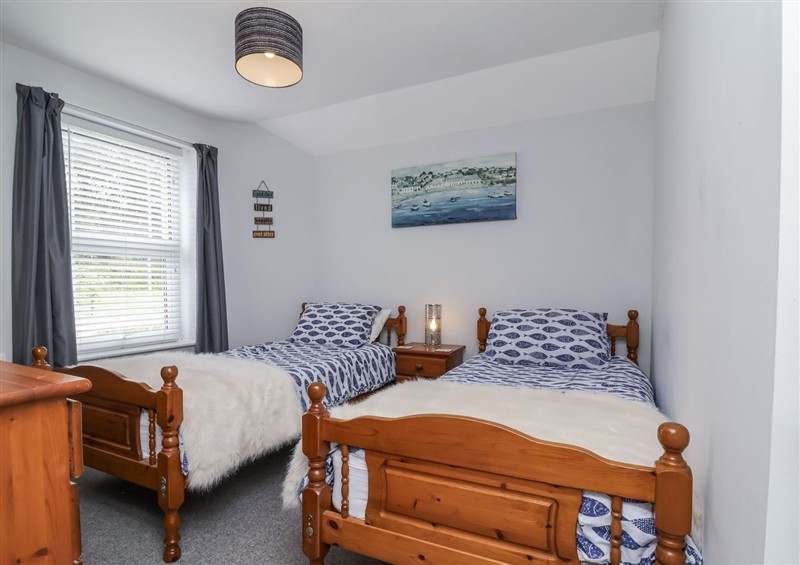 One of the bedrooms at Beach Hideaway, Westward Ho!