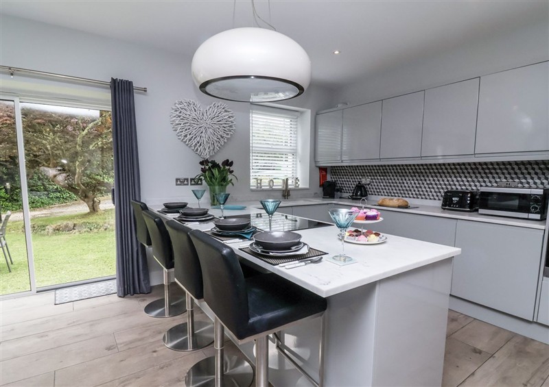 The kitchen at Beach Hideaway, Westward Ho!