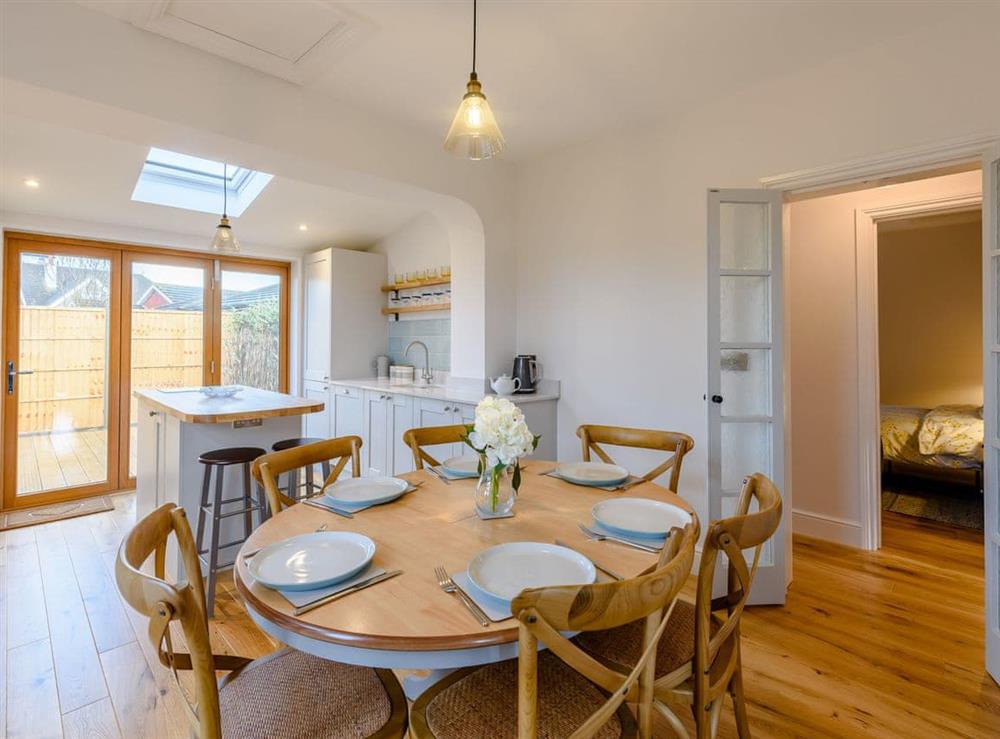 Convenient dining area at Beach Holme in East Wittering, West Sussex