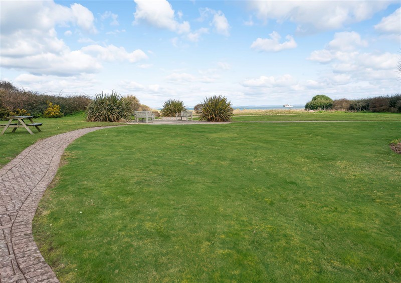 The garden in Beach House at Beach House, Bembridge