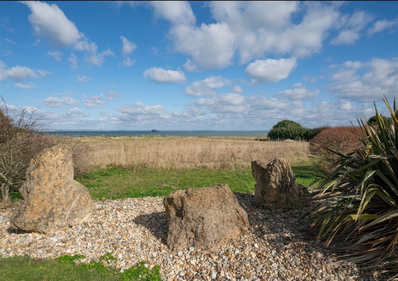 This is the garden at Beach House, Bembridge