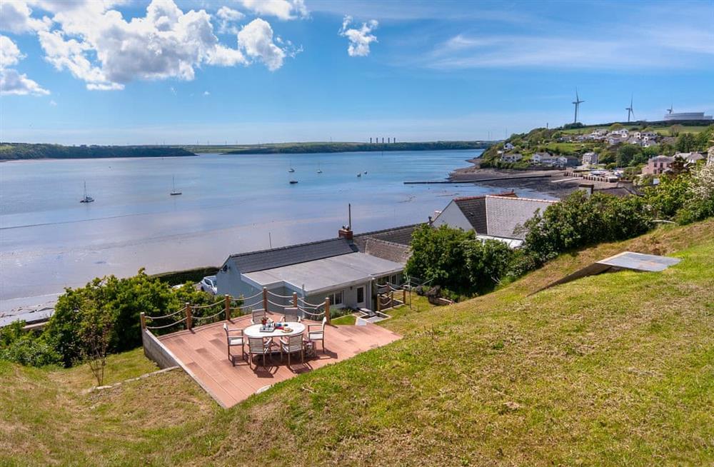 The area around Beach House Cottage at Beach House Cottage in Milford Haven, Pembrokeshire, Dyfed