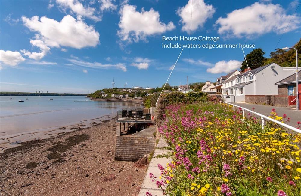 The setting (photo 5) at Beach House Cottage in Milford Haven, Pembrokeshire, Dyfed