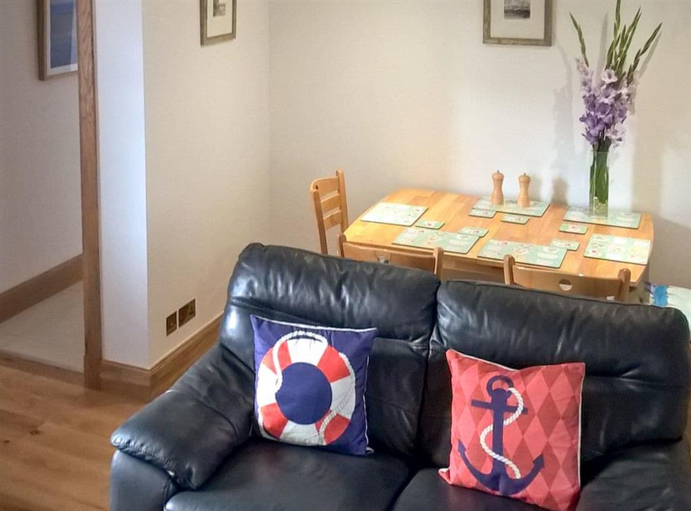 Lounge with Dining Area at Beach House in Findochty, near Cullen, Moray, Banffshire