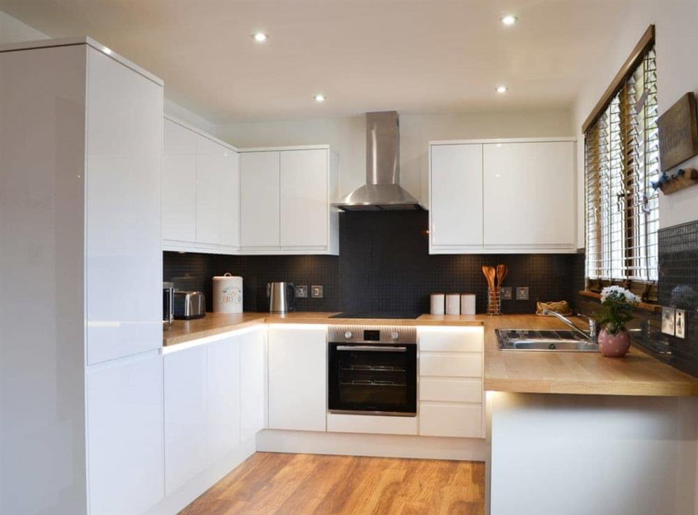 Well-appointed fully equipped kitchen at Beach House in Nairn, Highlands, Morayshire