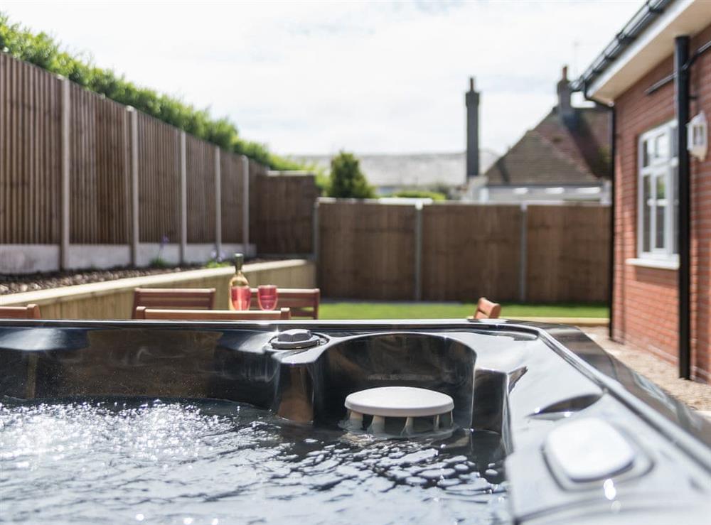 Hot tub (photo 2) at Beach Lodge in Winthorpe, Lincolnshire