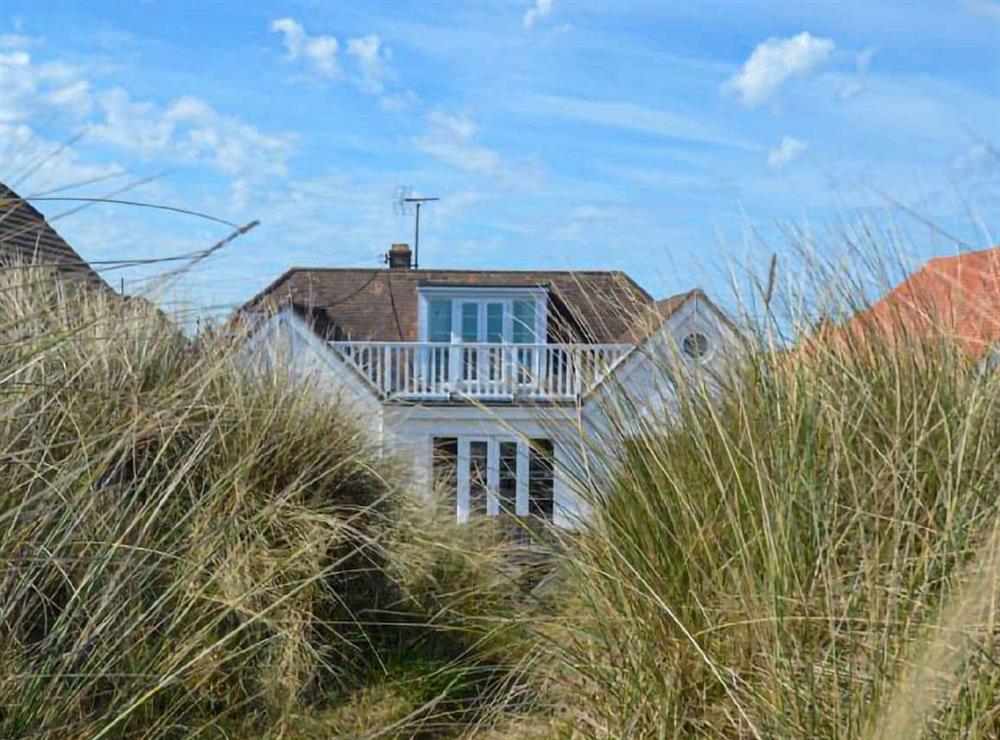 The setting at Beach Reach in Greatstone on Sea, Kent