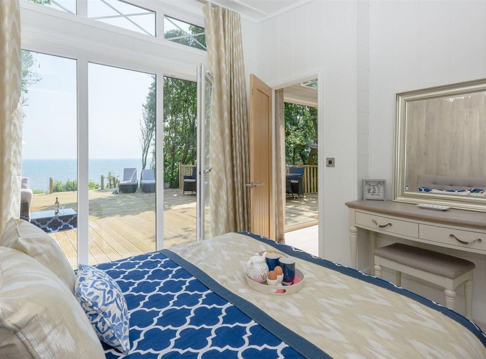 Double bedroom at Beach Retreat in Corton, near Lowestoft, Suffolk
