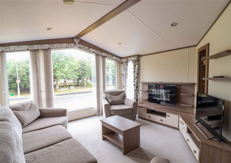 The living room at Beach Retreat E19 Dyffryn Seaside Estate, Dyffryn Ardudwy