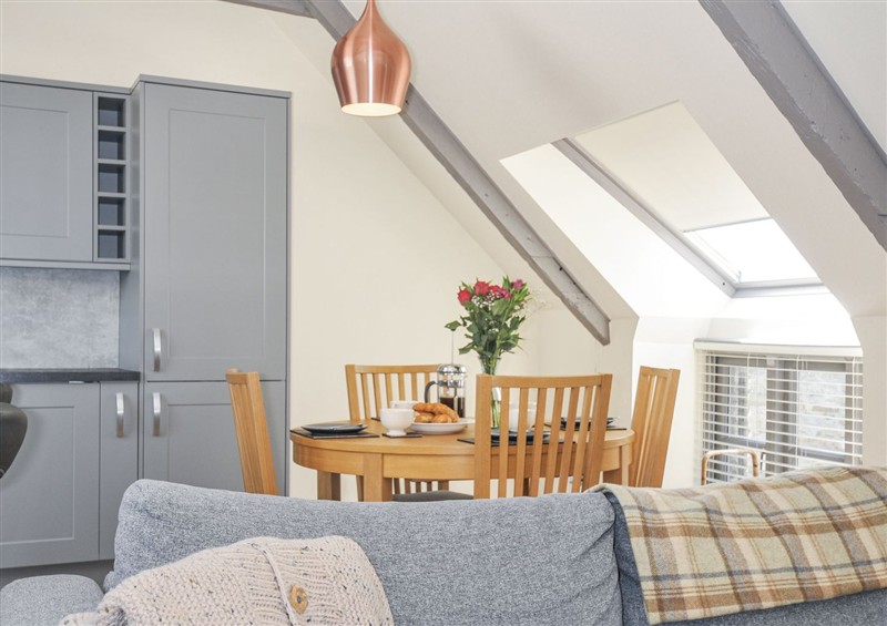 The living area at Beach Retreat, Looe
