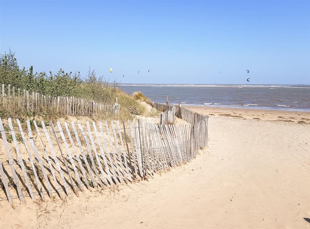 Beach at Beach & Tonic in Humberston, near Grimsby, South Humberside