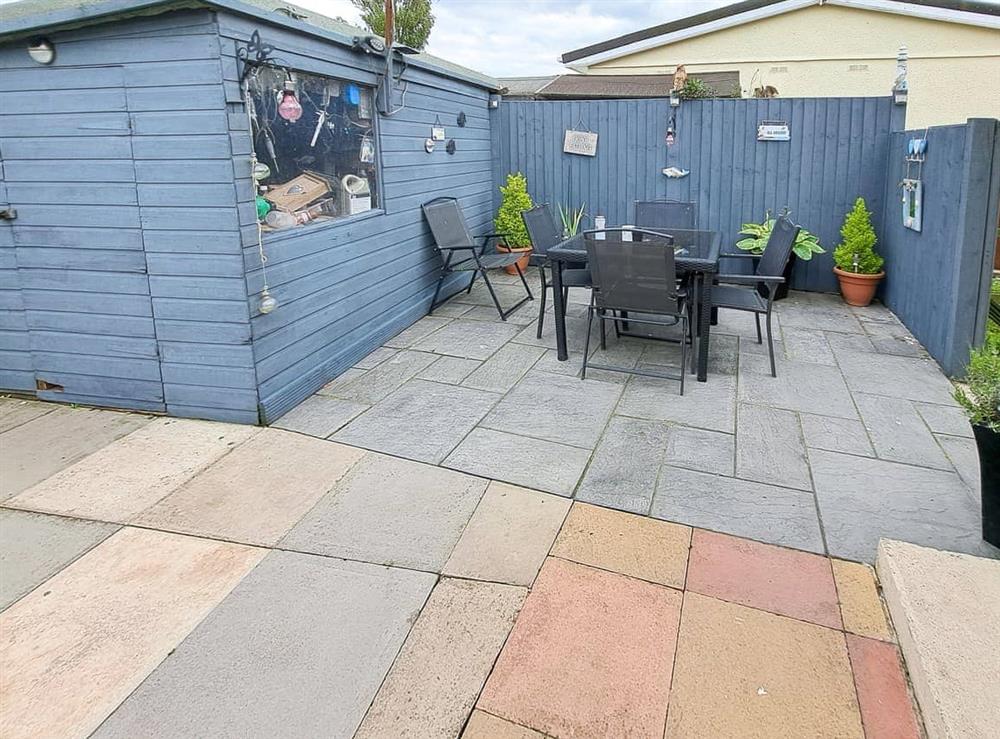 Patio at Beach & Tonic in Humberston, near Grimsby, South Humberside