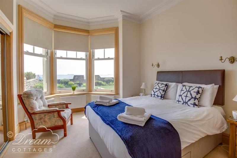 Double bedroom at Beach View Apartment 2, Weymouth, Dorset