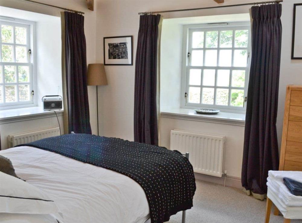 Double bedroom at Beach View in Budle Bay, Bamburgh, Northumberland., Great Britain