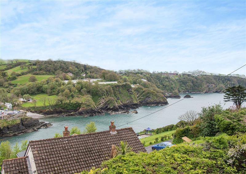 The setting at Beach View, Combe Martin