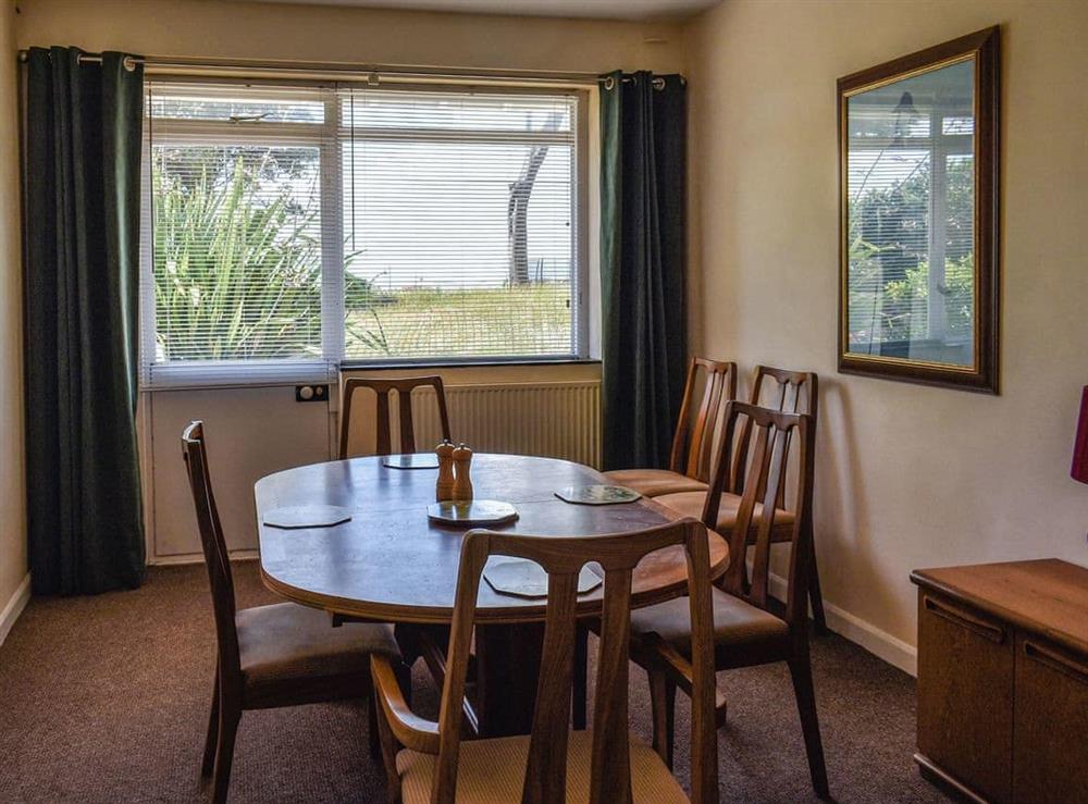 Dining room at Beach View Cottage in Felixstowe, Suffolk