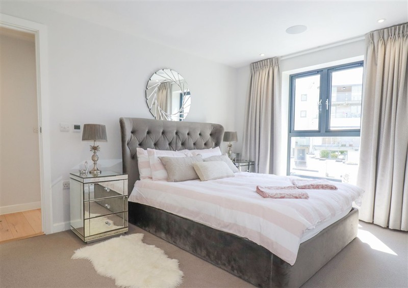 This is a bedroom at Beach View Fistral, Newquay