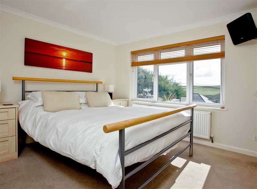 Double bedroom at Beach View in , Mawgan Porth